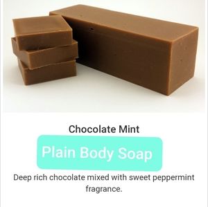 Homemade Chocolate Mint Bar Soap